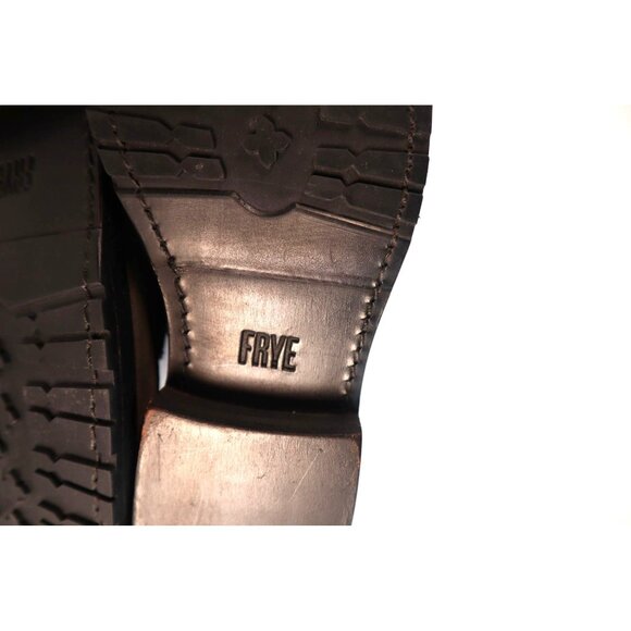 Frye Women's Brown Suede Lace-Up‎ Combat Boots Size 7.5 - Picture 7 of 8